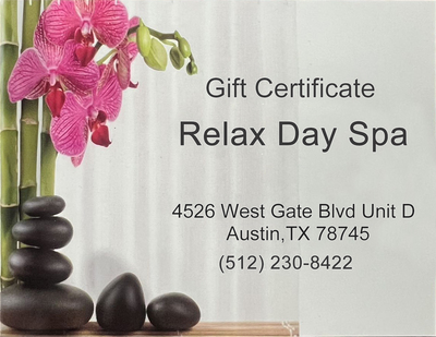 Relax Day Spa Grand Opening Massage Austin TX 78745